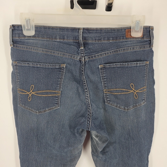 Denizen from Levi’s Modern Skinny Jeans 14 Short Dark Indigo Stretch - Picture 3 of 9